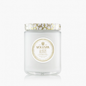 Suede Blanc Large Jar
