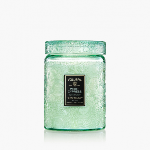 White Cypress Large Jar