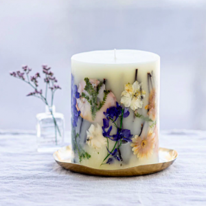 Vanilla Rain Small Round Botanical