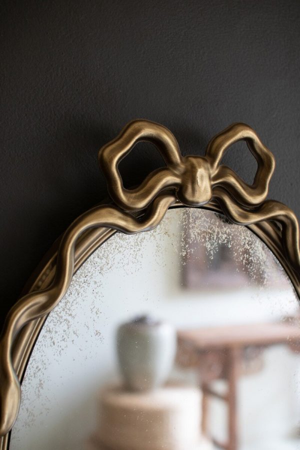 Antique Bow Mirror - Image 2