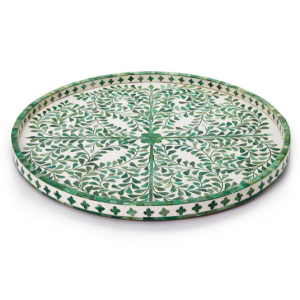 Jaipur Palace Inlaid Serving Tray