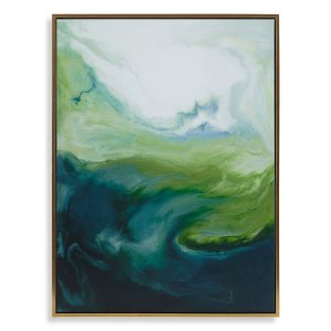 Serene Green Canvas