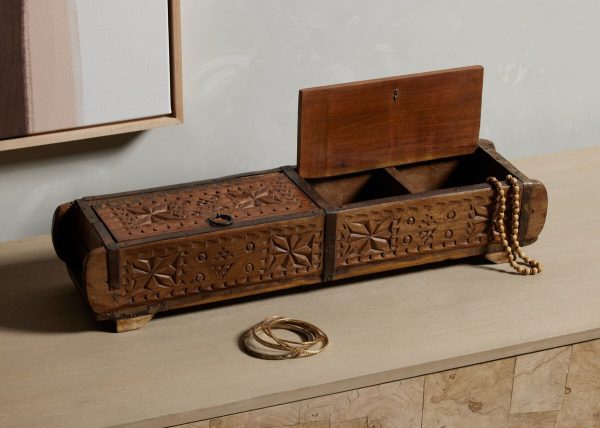 Found Carved Box - Image 2