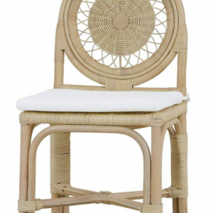 Kitchen and Dining 4 Rattan Dining Chair